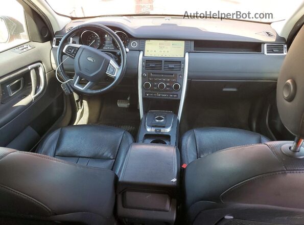 SALCR2FX4KH784389 2019 LAND ROVER DISCOVERY Red Вид щитка приладів