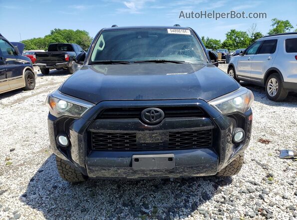 JTEBU5JR1L5737573 2020 TOYOTA 4RUNNER Черный Вид сзади