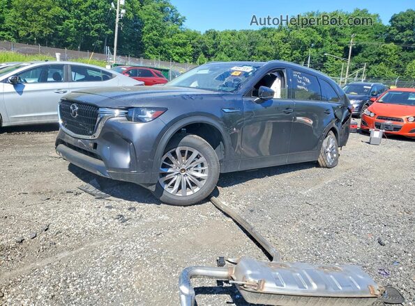 JM3KKBHD7S1250653 2025 MAZDA CX-90 Gray უკანა მარცხენა