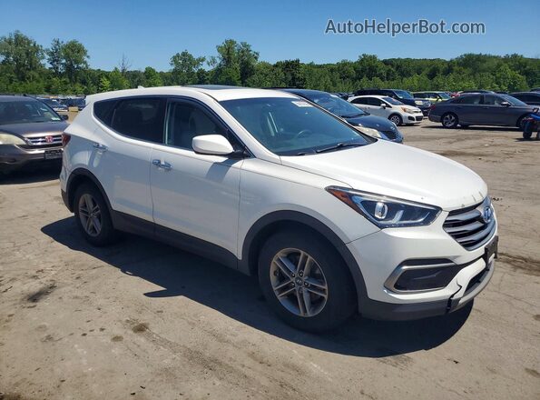 5XYZTDLB3HG382422 2017 HYUNDAI SANTA FE White Widok z przodu