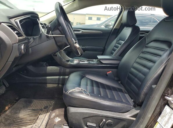 3FA6P0CD1LR130688 2020 FORD FUSION Black წინა პანელის ხედი