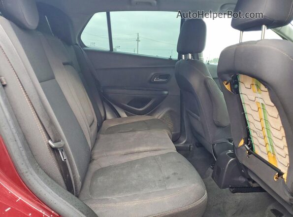 3GNCJKSB0HL234777 2017 CHEVROLET TRAX Burgundy Widok komory silnika