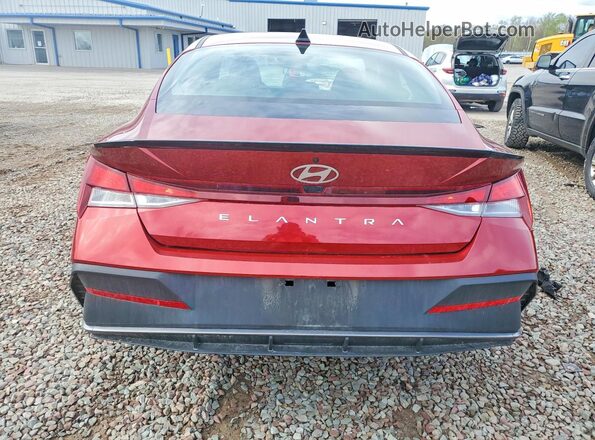 KMHLM4DG3SU997289 2025 HYUNDAI ELANTRA Red 