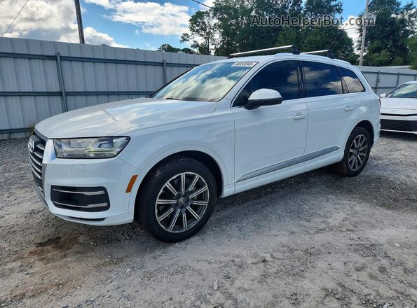 WA1LAAF71HD023645 2017 AUDI Q7 White Հետևի ձախ