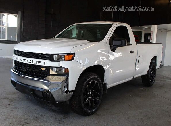 3GCNWAEF6MG297414 2021 CHEVROLET SILVERADO White Tył prawy