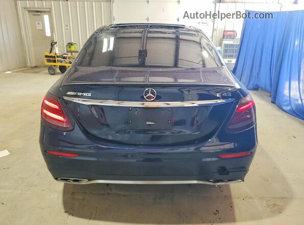 WDDZF6EB7JA312448 2018 MERCEDES-BENZ E-CLASS Blue Vista interior delantera