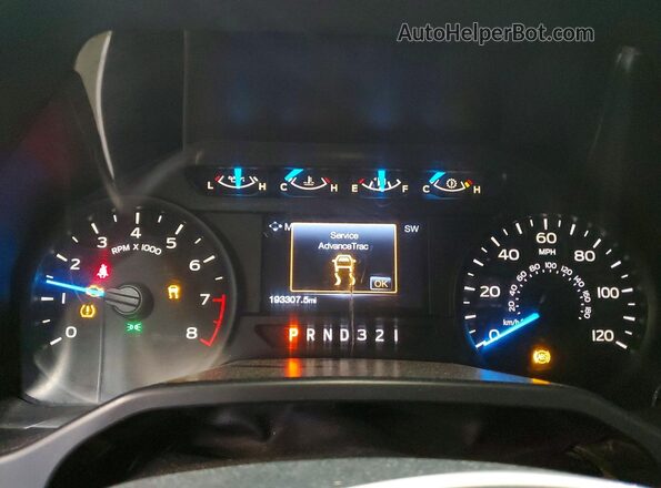 1FTEX1E87GFB61149 2016 FORD F150 White Vista de los asientos traseros