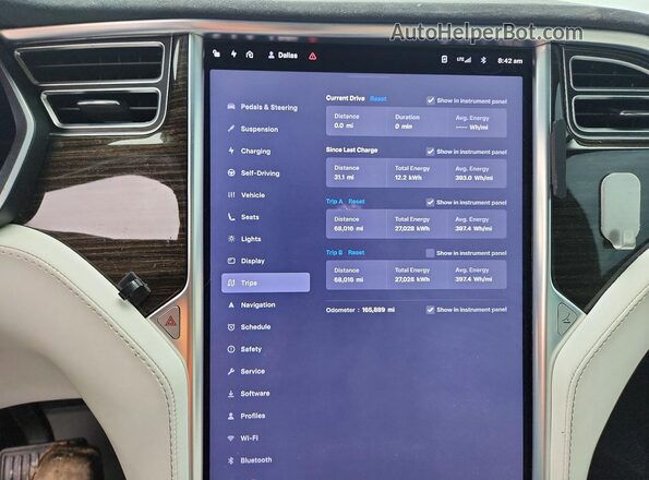 5YJXCAE2XGF003571 2016 TESLA MODEL Gray Rear seats view