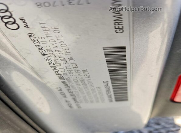 WAUANCF56KA054472 2019 AUDI A5 Silver Панорамний вид салону 360°