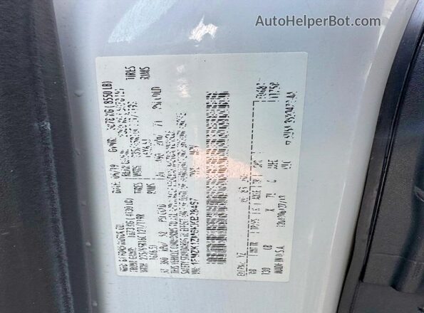 1FMZK1ZM6KKB28467 2019 FORD TRANSIT White 