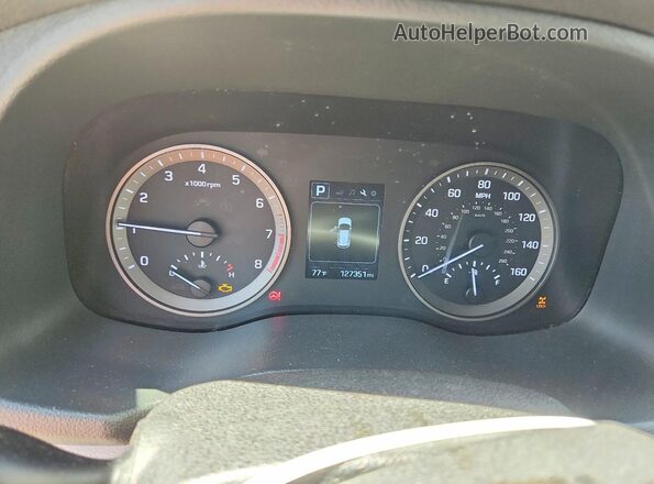 KM8J3CA21HU288141 2017 HYUNDAI TUCSON Серый 