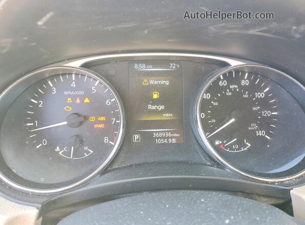 5N1AT2MV4GC899320 2016 NISSAN ROGUE Blue Հետևի նստատեղերի տեսք