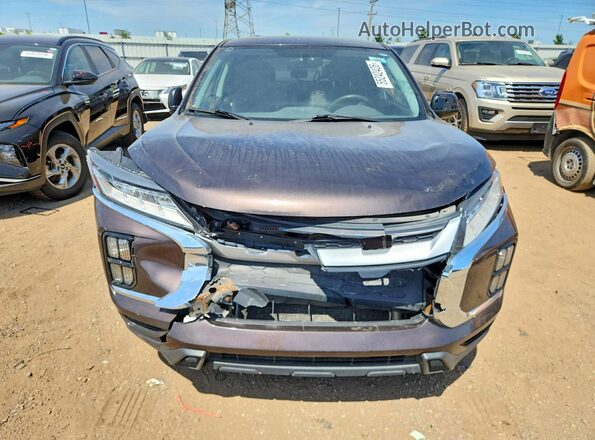 JA4AP3AU1LU016525 2020 MITSUBISHI OUTLANDER Серый Вид сзади