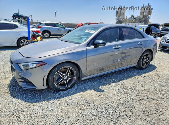 WDD3G4EB2KW000906 2019 MERCEDES-BENZ A Серый Задняя левая четверть
