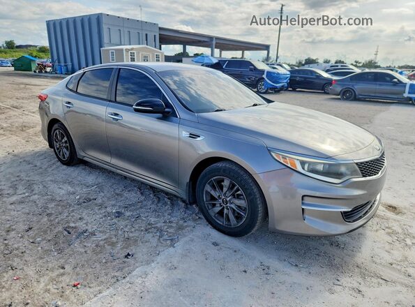 5XXGT4L3XJG225092 2018 KIA OPTIMA Gray 