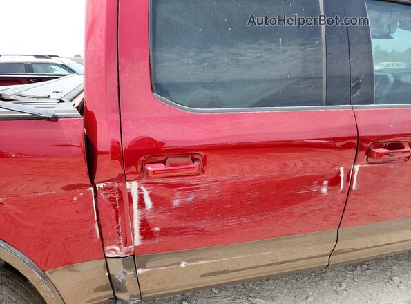 1FTEW1EG1GFA77614 2016 FORD F150 Red Rear interior view