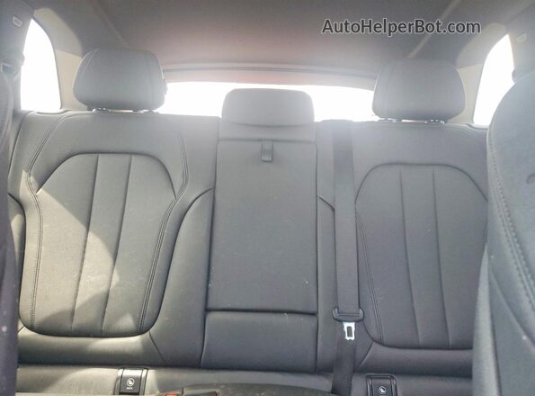 5UXCR4C05L9B01638 2020 BMW X5 Black Rear interior view
