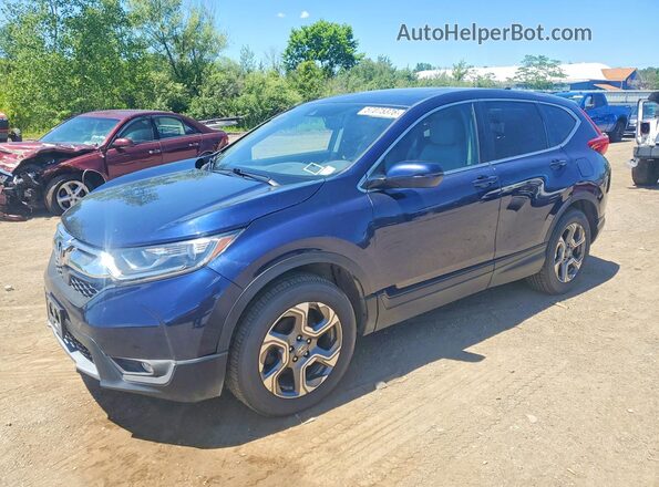 5J6RW2H84HL023703 2017 HONDA CR-V Blue 