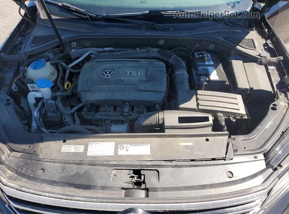1VWDT7A36HC010551 2017 VOLKSWAGEN PASSAT Черный Вид подкапотного пространства