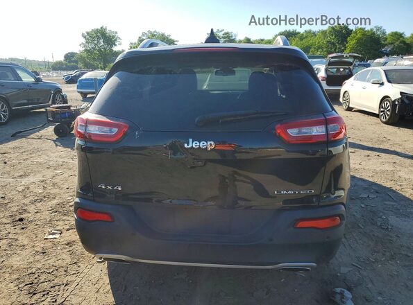 1C4PJMDS1HW595514 2017 JEEP CHEROKEE Black Vista interior delantera