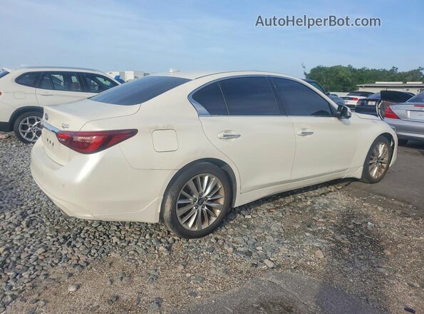 JN1EV7BR7MM753571 2021 INFINITI Q50 White Przód prawy