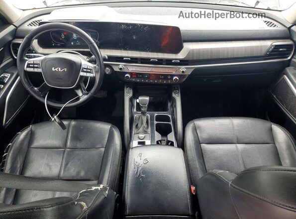 5XYP34GC3PG357898 2023 KIA TELLURIDE Black Вид щитка приладів