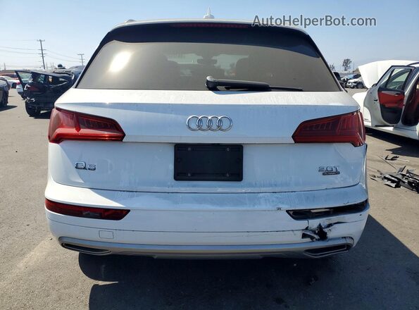 WA1ANAFYXJ2023164 2018 AUDI Q5 White Front interior view