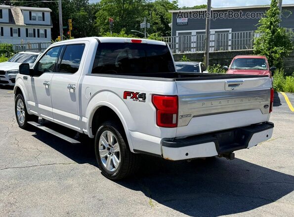 1FTEW1E47KFC38742 2019 FORD F150 White Հետևի աջ
