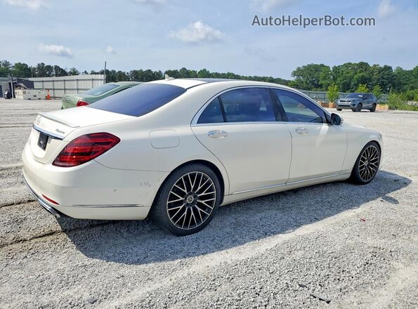 WDDUG8GBXKA490467 2019 MERCEDES-BENZ S-CLASS White 