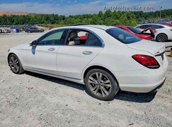 55SWF8DB1KU313810 2019 MERCEDES-BENZ C-CLASS White 