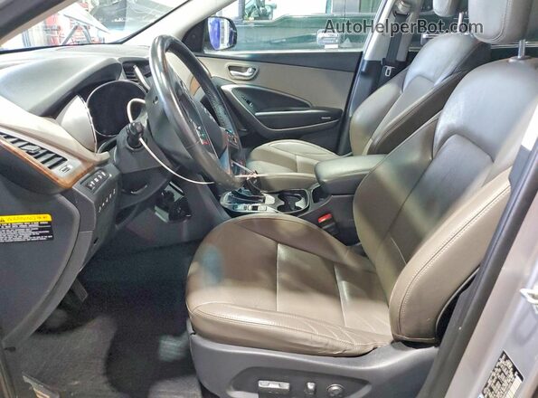 KM8SRDHF8KU310659 2019 HYUNDAI SANTA Silver Vista del salpicadero