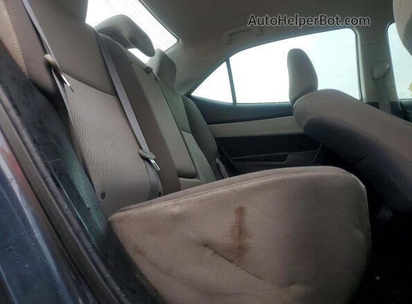 5YFBURHE0JP800547 2018 TOYOTA COROLLA Charcoal Սալոնի հետևի տեսք