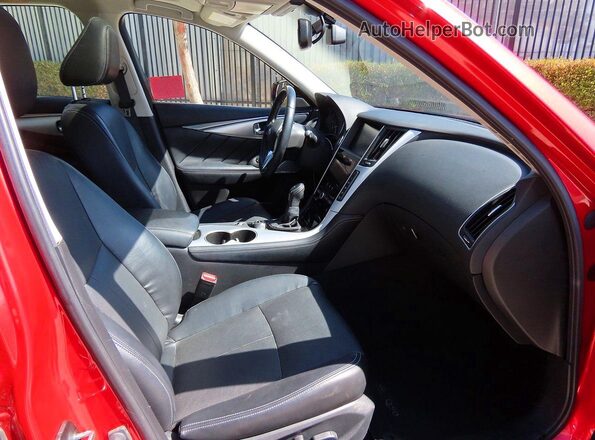 JN1EV7BP1PM512690 2023 INFINITI Q50 Red Հետևի տեսք