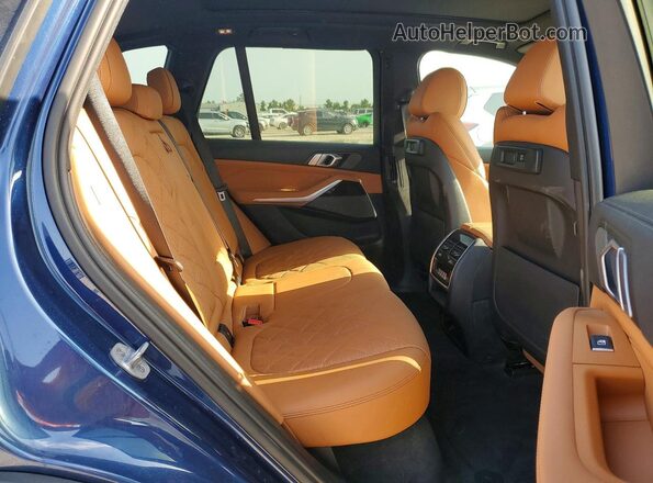 5UXCR4C0XP9R32250 2023 BMW X5 Blue Շարժիչի բաժամունքի տեսք