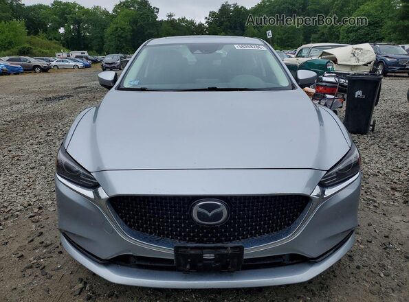 JM1GL1TY2J1317755 2018 MAZDA 6 Silver Widok z tyłu