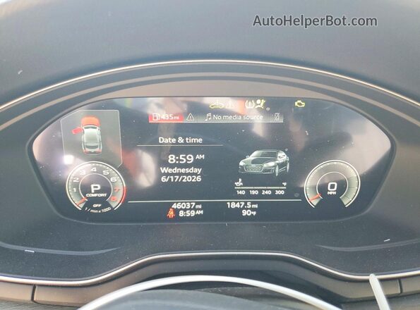WAUFACF55PA025344 2023 AUDI A5 Blue 