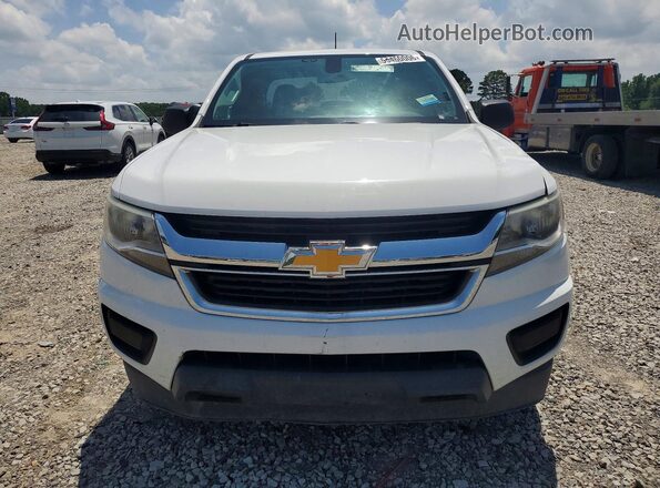 1GCHSBEA1K1259586 2019 CHEVROLET COLORADO Белый Вид сзади