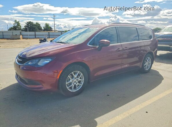 2C4RC1DG1MR532039 2021 CHRYSLER VOYAGER Burgundy Tył lewy