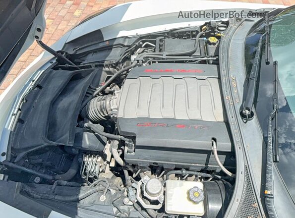 1G1YL2D71G5104192 2016 CHEVROLET CORVETTE White Vista del salpicadero