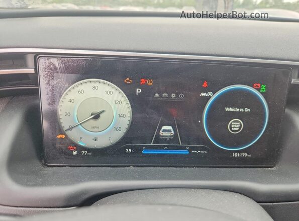 5NMJFCAE7NH042347 2022 HYUNDAI TUCSON Gray Vista de los asientos traseros