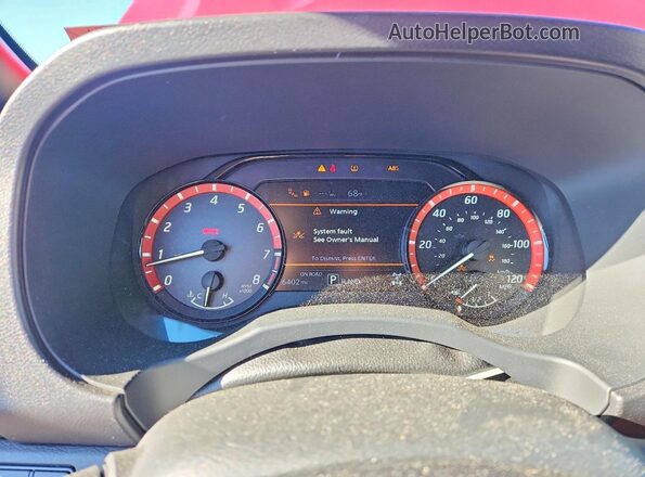 1N6ED1EK1TN642533 2026 NISSAN FRONTIER Красный 