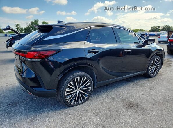 JTJCHMAA6P2006031 2023 LEXUS RX Черный Передняя правая четверть