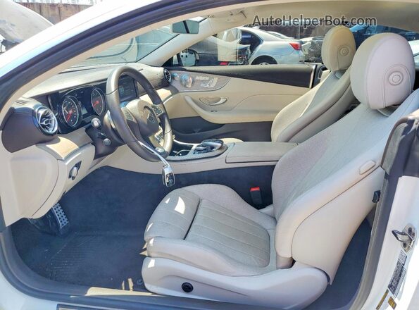 WDD1J6FB5JF015384 2018 MERCEDES-BENZ E-CLASS White Vista del salpicadero