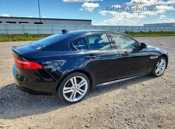 SAJAM4FV6JCP17040 2018 JAGUAR XF Black 
