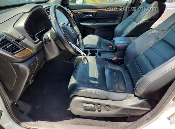 2HKRW2H85HH653708 2017 HONDA CR-V White Vista del salpicadero