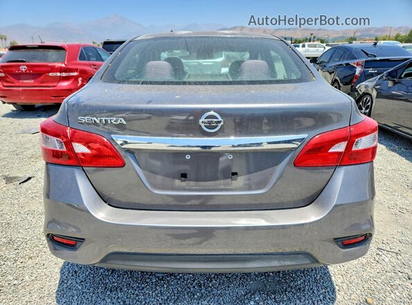 3N1AB7AP9GY235079 2016 NISSAN SENTRA Gray 