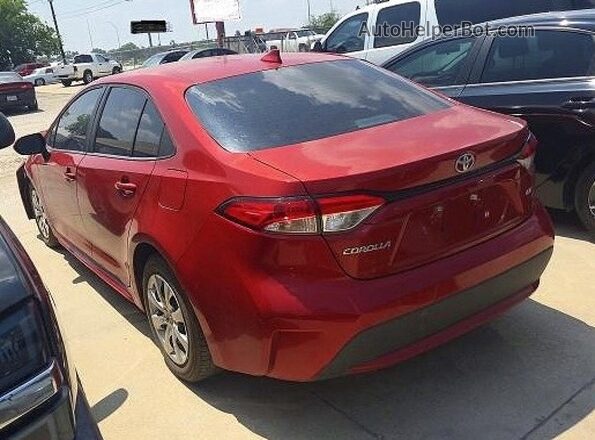 5YFEPMAE0MP188193 2021 TOYOTA COROLLA Red Przód prawy