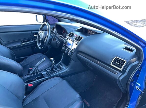 JF1VA1H62L9814612 2020 SUBARU WRX Blue Հետևի տեսք