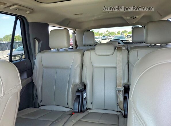1FMJK1HT0KEA21418 2019 FORD EXPEDITION Белый Вид задней части салона