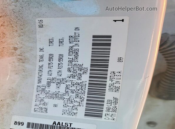 5TFHW5F18GX535271 2016 TOYOTA TUNDRA White 